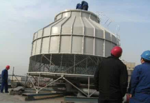 圆形冷却塔填料在新疆商场的使用